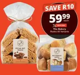 Checkers The Bakery Rusks All Variants offer