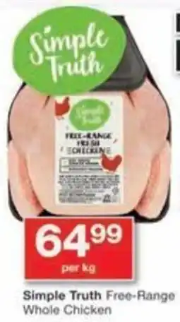 Checkers Simple Truth Free-Range Whole Chicken offer