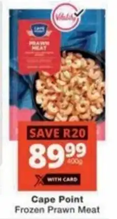 Checkers Cape Point Frozen Prawn Meat offer