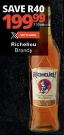 Checkers Richelieu Brandy offer