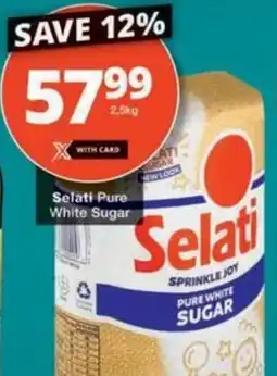 Checkers Selati Pure White Sugar offer