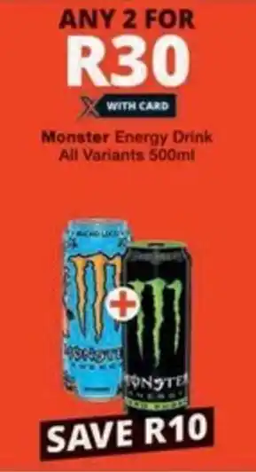 Monster Energy Drink All Variants