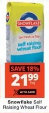 Checkers Snowflake Self Raising Wheat Flour offer