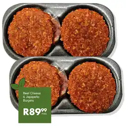 Save Beef Cheese & Japapeño Burgers offer