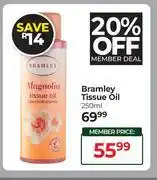 Dis-Chem Bramley Tissue Oil-250ml offer