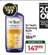 Dis-Chem Dr Teal's Foaming Bath-1ltr offer