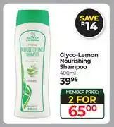 Dis-Chem Glyco-Lemon Nourishing Shampoo-For 2 x 400ml offer