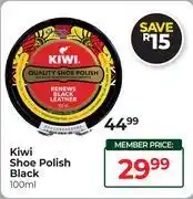 Dis-Chem Kiwi Shoe Polish (Black)-100ml offer