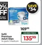 Dis-Chem Softi Premium Adult Slips 14 Pack/Medium offer