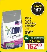 Dis-Chem Omo Auto Washing Powder-2kg offer