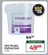Dis-Chem Hair Studio Styling Gel-1Ltr offer