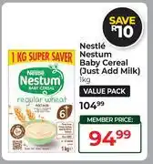 Dis-Chem Nestle Nestum Baby Cereal Just Add Milk-1Kg offer