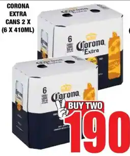 Boxer Liquors Corona extra cans offer