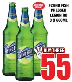 Boxer Liquors Flying fish pressed lemon rb offer