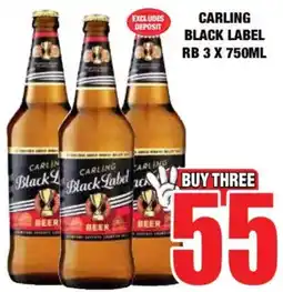 Boxer Liquors Carling black label rb offer