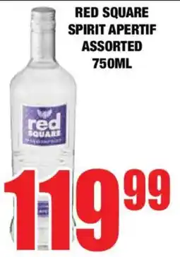 Boxer Liquors Red square spirit apertif assorted offer