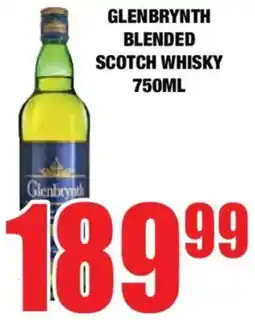 Boxer Liquors Glenbrynth blended scotch whisky offer
