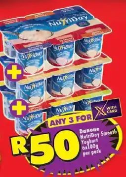 Shoprite Danone NutriDay Smooth Yoghurt offer