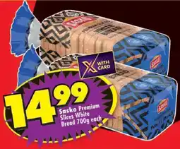 Shoprite Sasko Premium Slices White Bread offer