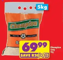 Shoprite Champion Samp offer