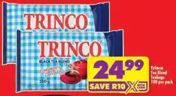 Shoprite Trinco Tea Blend Teabags offer
