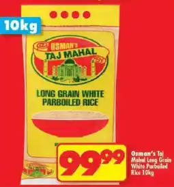 Shoprite Osman's Taj Mahal Long Grain White Parboiled Rice offer