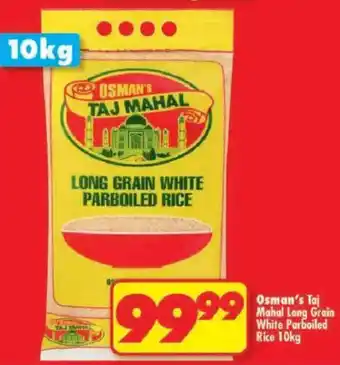 Shoprite Osman's Taj Mahal Long Grain White Parboiled Rice offer