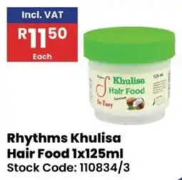 Africa Cash and Carry Rhythms Khulisa Hair Food offer