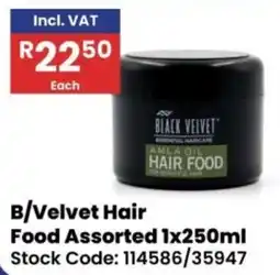 Africa Cash and Carry Black Velvet Hair Food Assorted offer