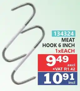 Arrow Cash And Carry Meat hook 6 inch offer