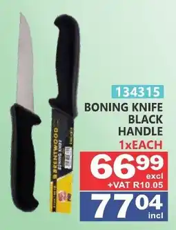 Arrow Cash And Carry Boning knife black handle offer