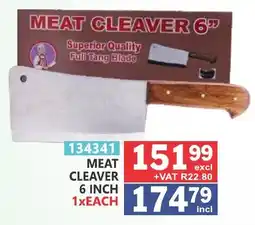 Arrow Cash And Carry Meat cleaver 6 inch offer