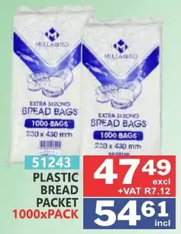 Arrow Cash And Carry Plastic bread packet offer