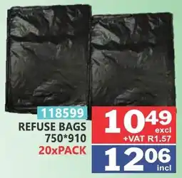Arrow Cash And Carry Refuse bags offer