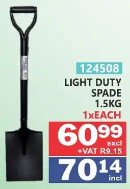 Arrow Cash And Carry Light duty spade offer