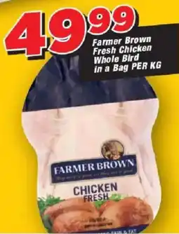 OK Grocer Farmer Brown Fresh Chicken Whole Bird in a Bag offer