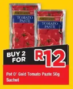 OK Grocer Pot O' Gold Tomato Paste Sachet offer