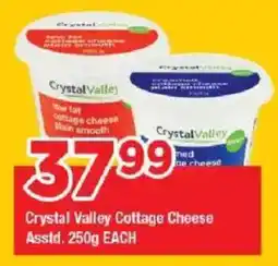 OK Grocer Crystal Valley Cottage Cheese offer