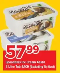 OK Grocer Spoonfulls Ice Cream Tub offer