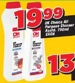 OK Grocer OK Choice All Purpose Cleaner offer
