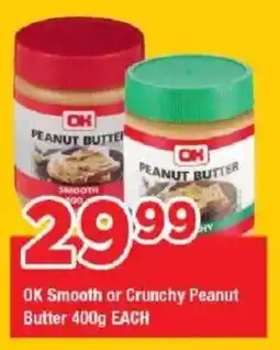 OK Grocer OK Smooth or Crunchy Peanut Butter offer