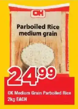 OK Grocer OK Medium Grain Parboiled Rice offer