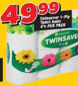 OK Grocer Twinsaver 1-Ply Toilet Rolls offer