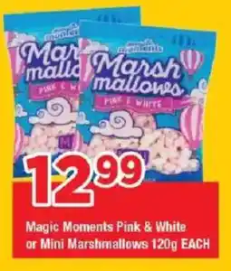 OK Grocer Magic Moments Pink & White or Mini Marshmallows offer