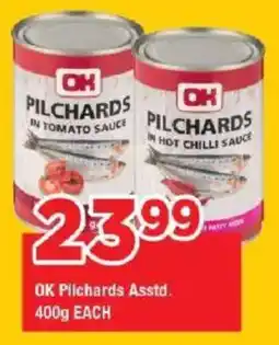 OK Grocer OK Pilchards offer