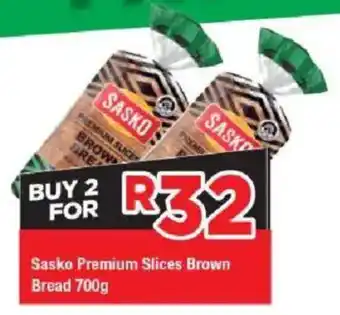 OK Grocer Sasko Premium Slices Brown Bread offer