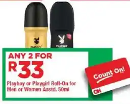 OK Grocer Playboy or Playgirl Roll-On for Men or Women offer