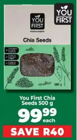 Food Lover's Market You First Chia Seeds offer