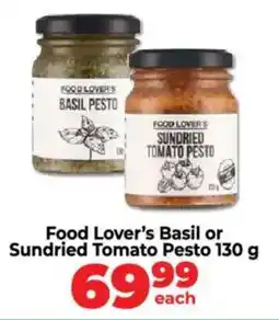 Food Lover's Market Food Lover's Basil or Sundried Tomato Pesto offer