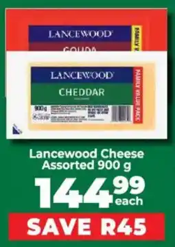 Food Lover's Market Lancewood Cheese Assorted offer